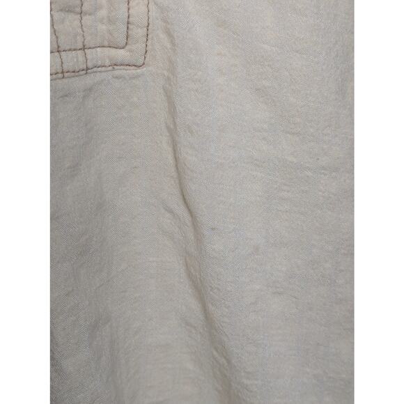 Women's ANA A New Approach Short Sleeve Top Contrast Stitching Boho Size XXL - Picture 4 of 9